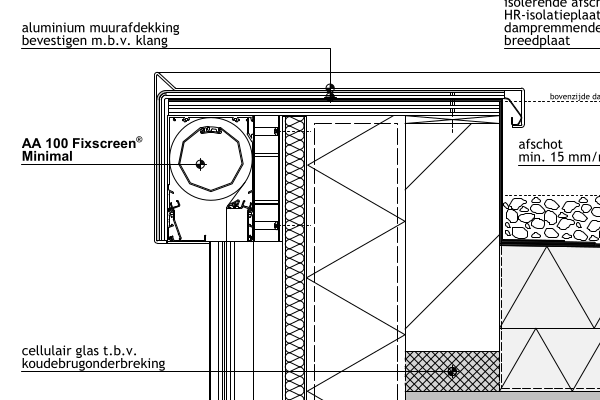 Nieuwe innovatieve zonwering voor vliesgevels van Kawneer